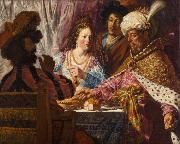 Jan lievens The Feast of Esther (mk33)